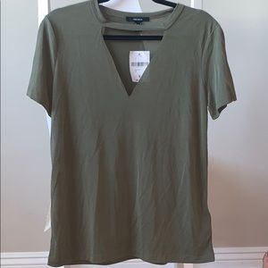 Front Cutout Shirt